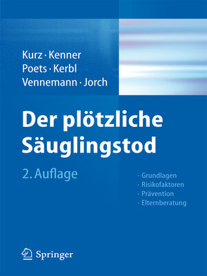 cover image of Der plötzliche Säuglingstod